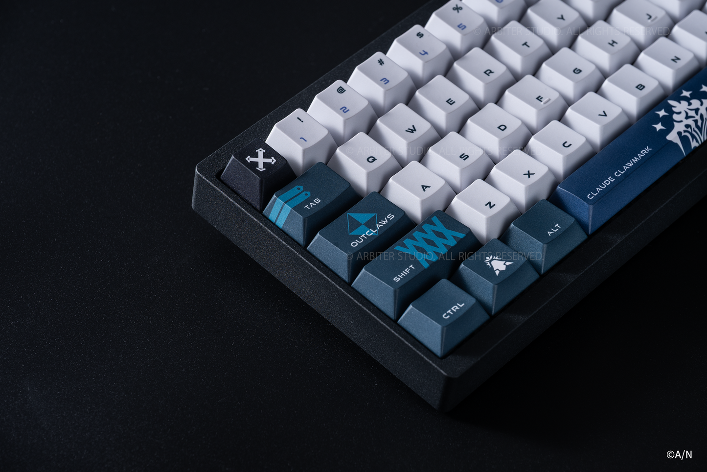 Arbiter Studio x Nijisanji SHU & CLAUDE - ARC 65 8K HE 磁軸鍵盤 (Claude Clawmark)