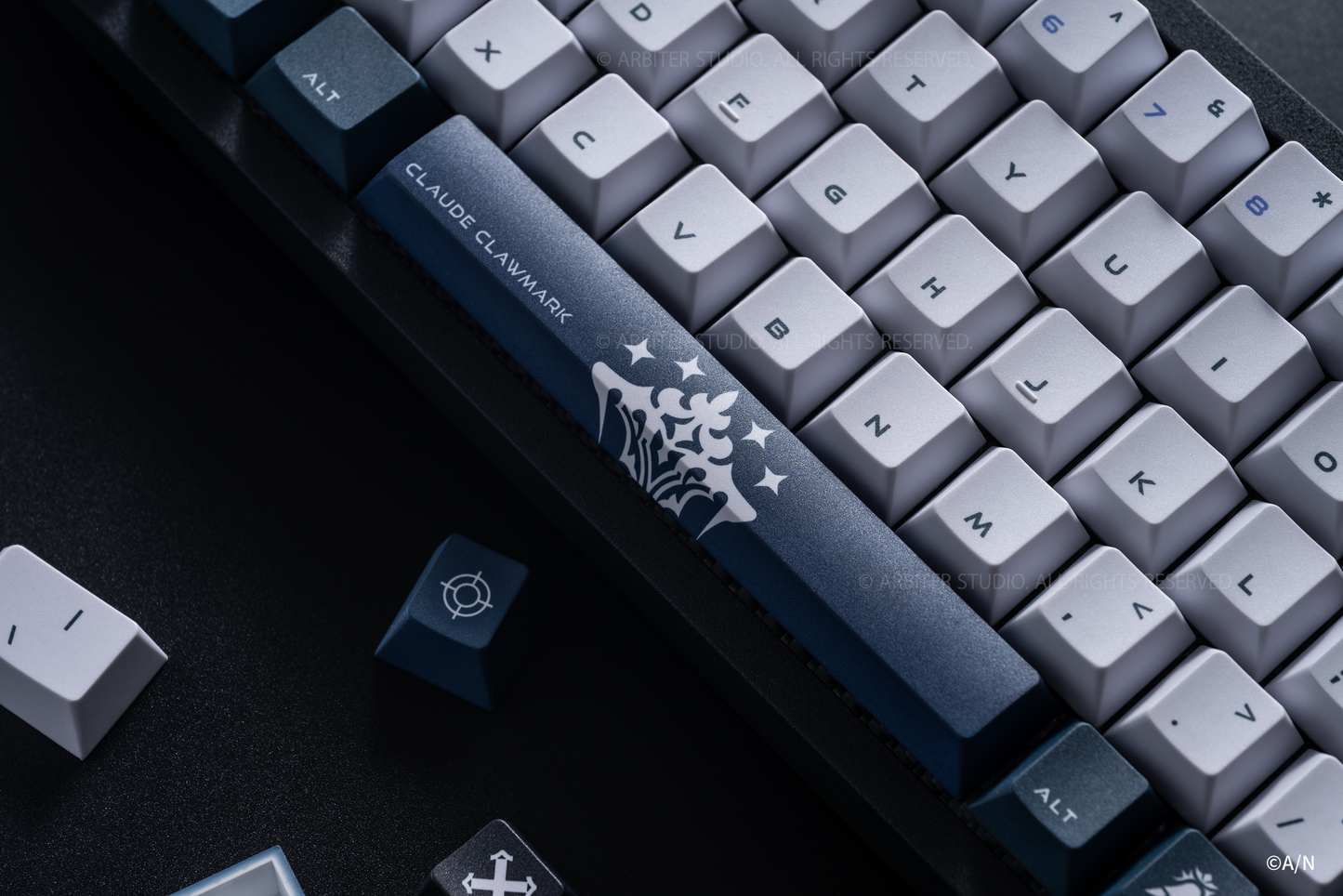 Arbiter Studio x Nijisanji SHU & CLAUDE - ARC 65 8K HE 磁軸鍵盤 (Claude Clawmark)