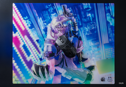 Arbiter Studio x Nijisanji SHU & CLAUDE - 玻璃面滑鼠墊 (Claude Clawmark)