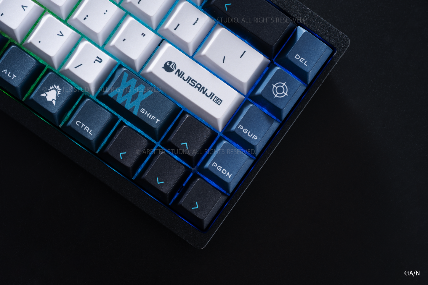 Arbiter Studio x Nijisanji SHU & CLAUDE - ARC 65 8K HE 磁軸鍵盤 (Claude Clawmark)